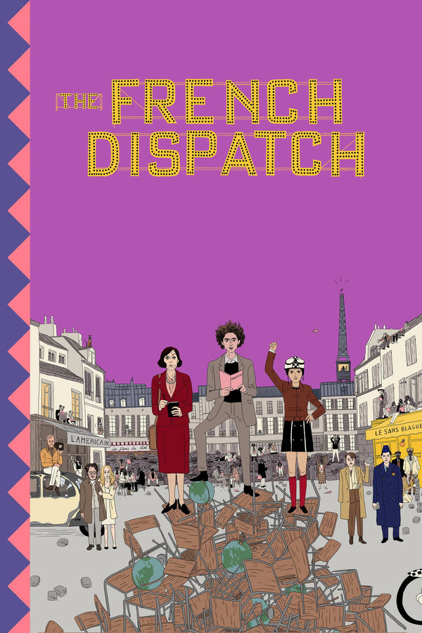 The French Dispatch 2021: Wes Anderson's Iconic Wall Art - Premium Movie Poster