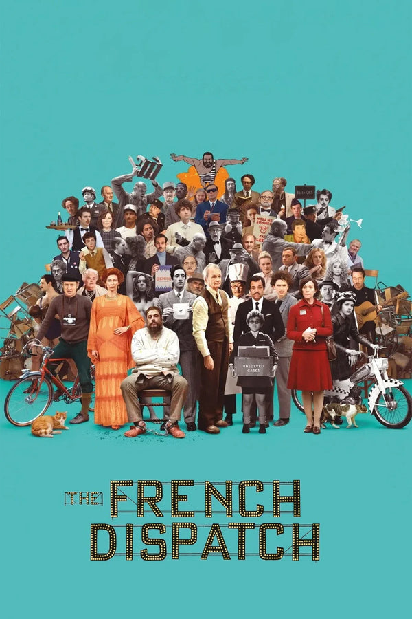 The French Dispatch 2021: Wes Anderson's Quirky & Chic Wall Art - Premium Movie Poster