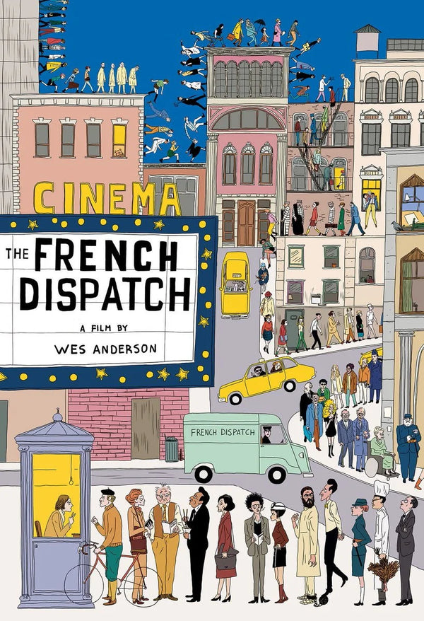The French Dispatch 2021: Wes Anderson's Quirky Wall Art - Premium Movie Poster
