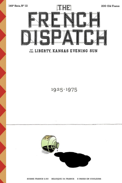 The French Dispatch (2021) Wes Anderson Style Poster - Premium Movie Poster