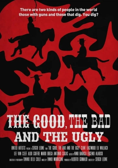 The Good, the Bad and the Ugly(1966) - Decorative Film Print - Premium Movie Poster