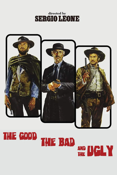 The Good, the Bad and the Ugly(1966) - Film Poster Wall Art - Premium Movie Poster