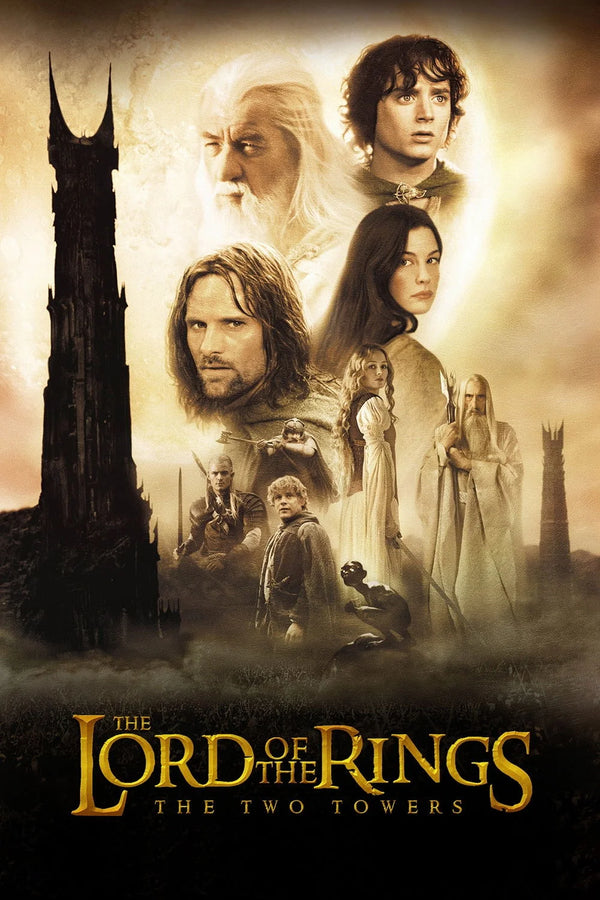 The Lord of the Rings: The Two Towers (2002) – Iconic Fantasy Poster - Premium Movie Poster