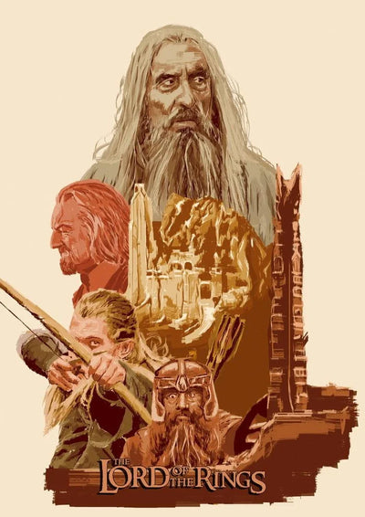 The Lord of the Rings: The Two Towers(2002) - Limited Edi... - Premium Movie Poster