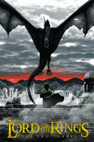 The Lord of the Rings: The Two Towers (2002) – Premium Wall Poster - Premium Movie Poster
