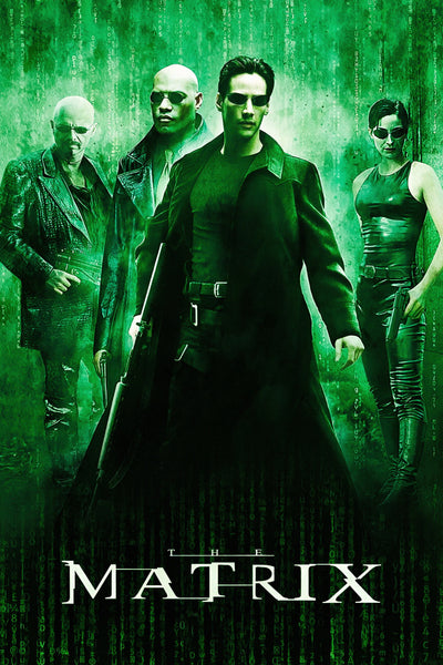 The Matrix 1999 Cyberpunk Movie Poster Art - Premium Movie Poster