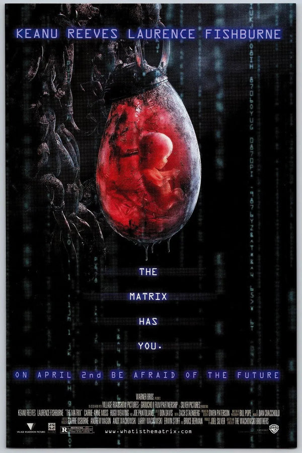 The Matrix (1999) Cyberpunk Movie Poster - Premium Movie Poster