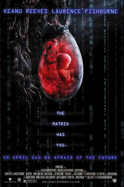The Matrix (1999) Cyberpunk Poster Art - Premium Movie Poster