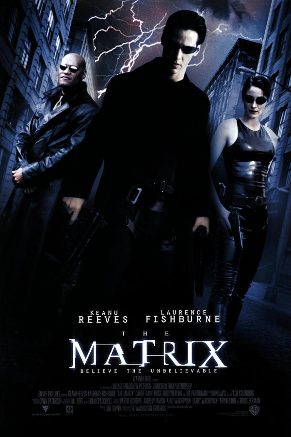 The Matrix 1999 Cyberpunk Style Wall Poster Art Print - Premium Movie Poster