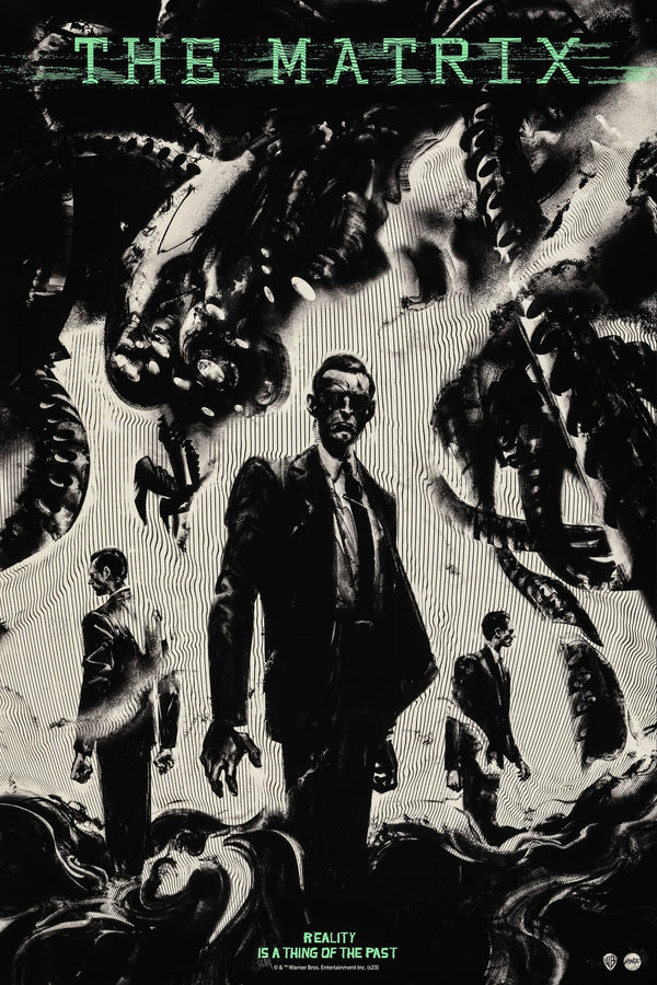 The Matrix (1999) Cyberpunk Wall Art Poster - Premium Movie Poster
