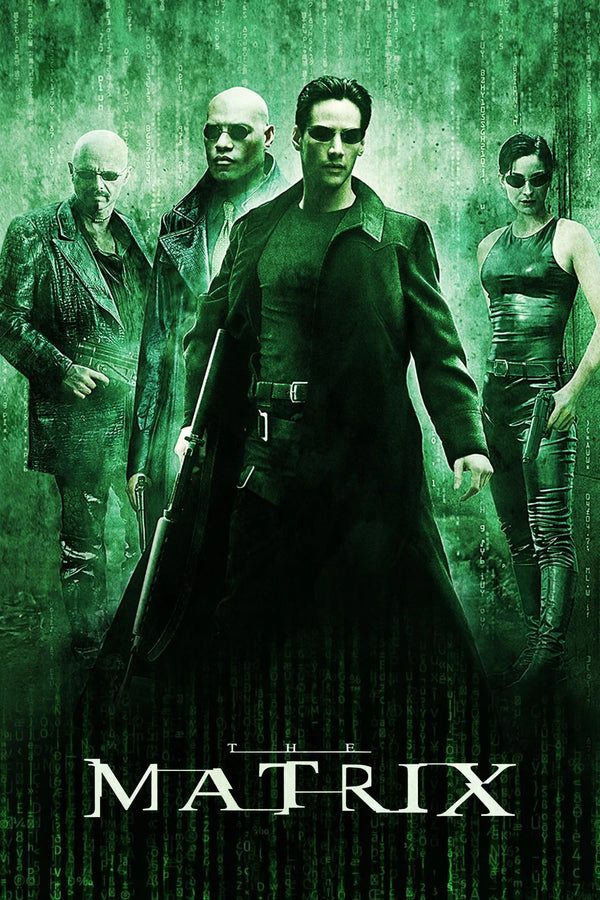 The Matrix 1999 Cyberpunk Wall Art Print - Premium Movie Poster