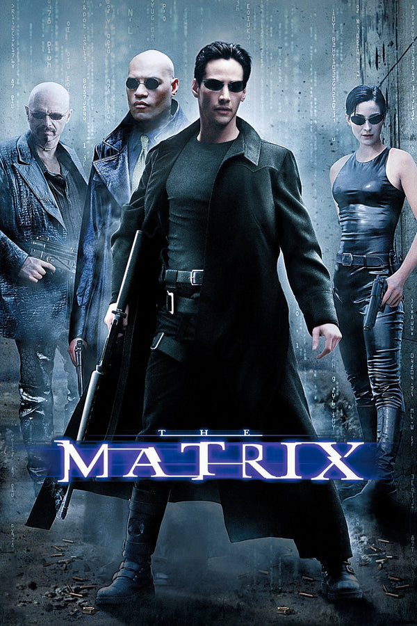 The Matrix 1999 Cyberpunk Wall Poster Art - Premium Movie Poster
