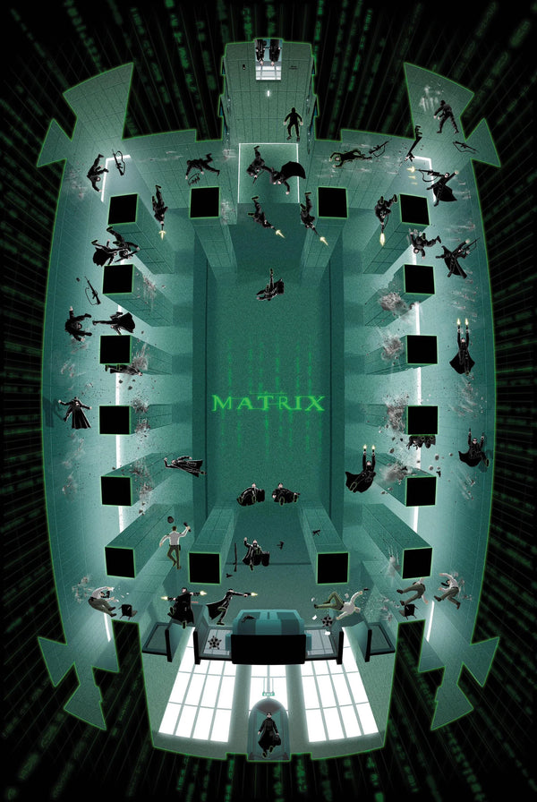 The Matrix(1999) - Decorative Film Print - Premium Movie Poster