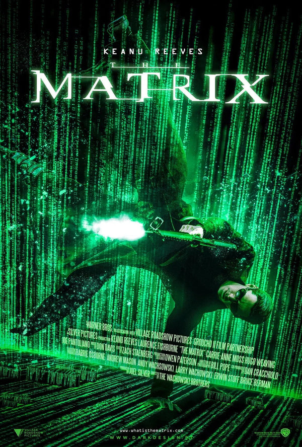 The Matrix (1999) Iconic Cinema Wall Poster - Premium Movie Poster