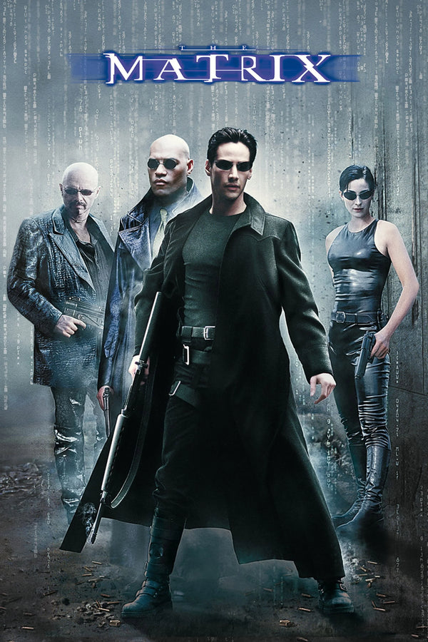 The Matrix 1999: Iconic Cyberpunk Movie Poster Art - Premium Movie Poster