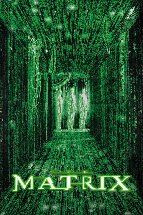 The Matrix (1999) Iconic Digital Rain Wall Poster - Premium Movie Poster