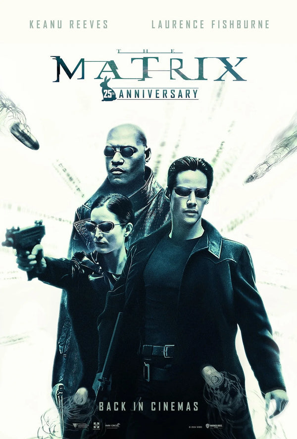 The Matrix 1999: Iconic Neo & Bullets Wall Art Print - Premium Movie Poster