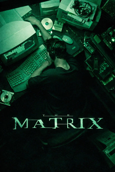 The Matrix (1999) Neo Icon: Bold Cyberpunk Wall Art - Premium Movie Poster