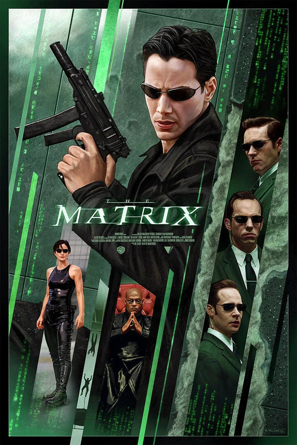 The Matrix (1999) Neo Iconic Movie Poster Print - Premium Movie Poster