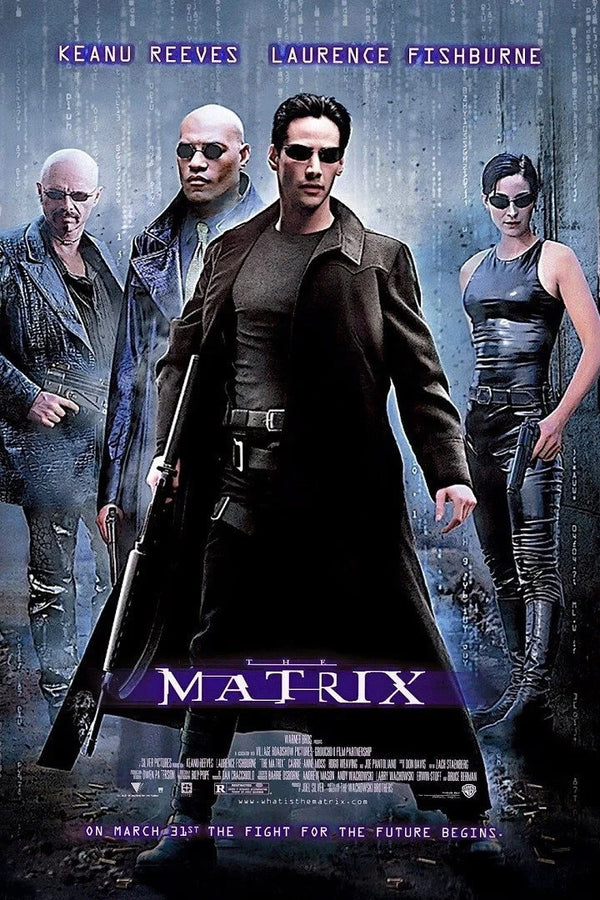 The Matrix 1999 Poster | Real or Simulation? - Premium Movie Poster