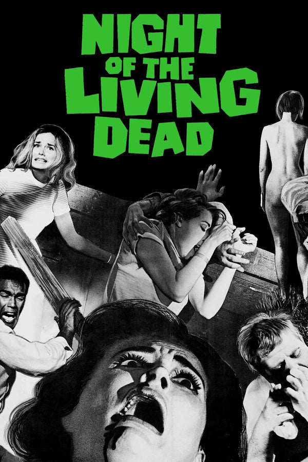 The Night of the Living Dead 1968 Horror Poster - Premium Movie Poster