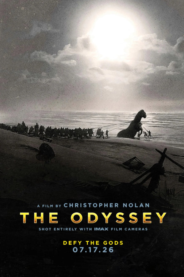 The Odyssey (2026): Mythic Journey Wall Decor - Premium Movie Poster