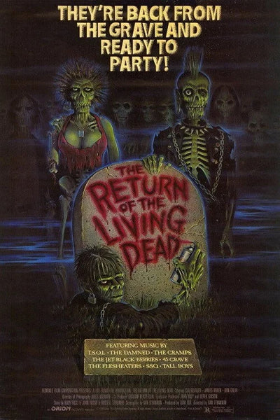 The Return of the Living Dead(1985) - Artistic Film Poster - Premium Movie Poster