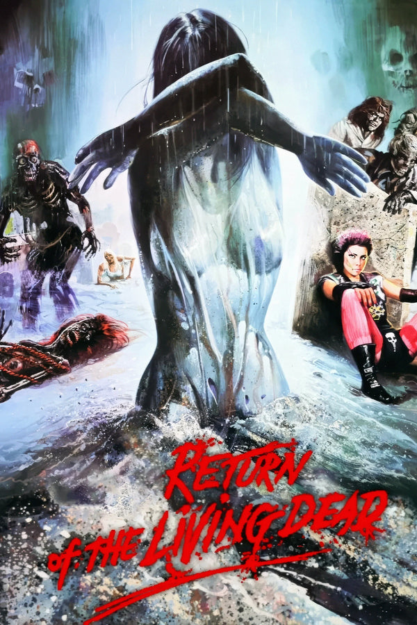 The Return of the Living Dead(1985) - Decorative Film Print - Premium Movie Poster