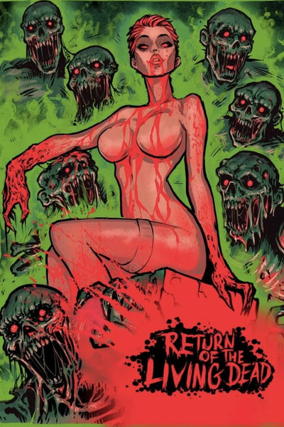 The Return of the Living Dead 1985 Horror Art Print - Premium Movie Poster