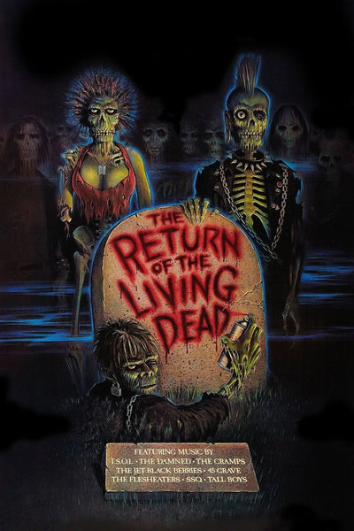 The Return of the Living Dead(1985) - Modern Art Film Print - Premium Movie Poster