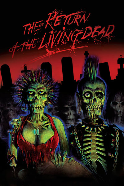The Return of the Living Dead(1985) - Premium Movie Poster - Premium Movie Poster
