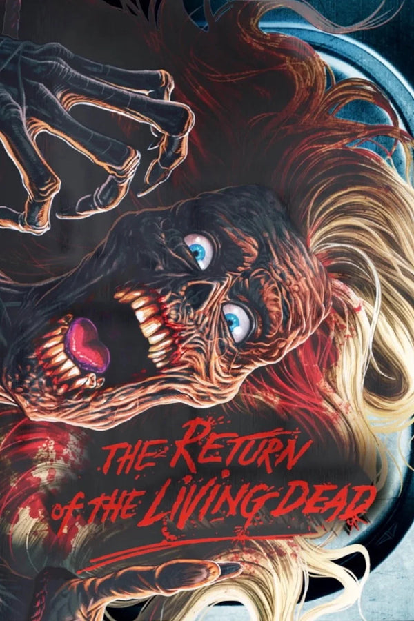 The Return of the Living Dead 1985 Zombie Horror Poster - Premium Movie Poster
