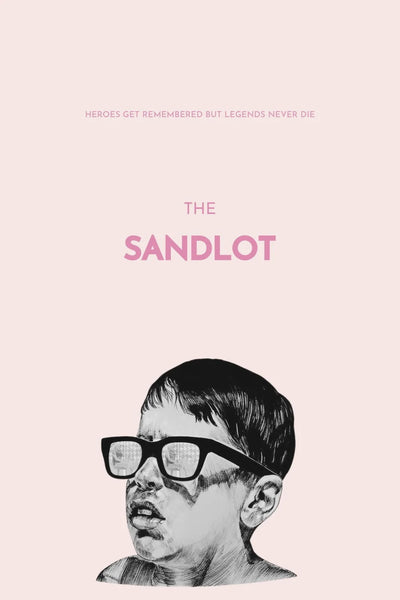 The Sandlot 1993 Poster: Iconic Baseball Nostalgia Art - Premium Movie Poster