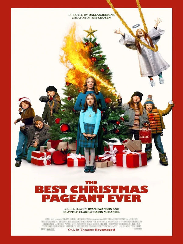 The Best Christmas Pageant Ever Movie Poster - Official Film Art Movie Poster | Film Wall Art Print