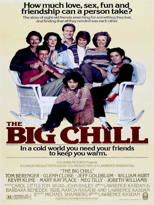 The Big Chill Movie Poster - Classic 1983 Film Art Print Movie Poster | Film Wall Art Print