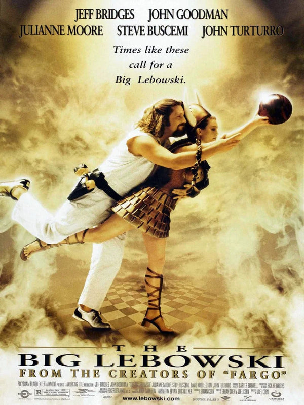 The Big Lebowski Movie Poster - Iconic Coen Brothers Film Art Movie Poster | Film Wall Art Print