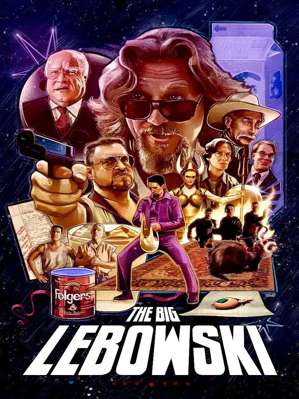 The Big Lebowski Movie Poster | Film Wall Art Print