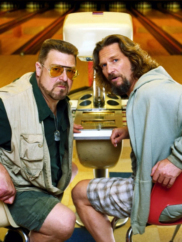 The Big Lebowski Textless Movie Poster - Iconic Coen Brothers Film Movie Poster | Film Wall Art Print