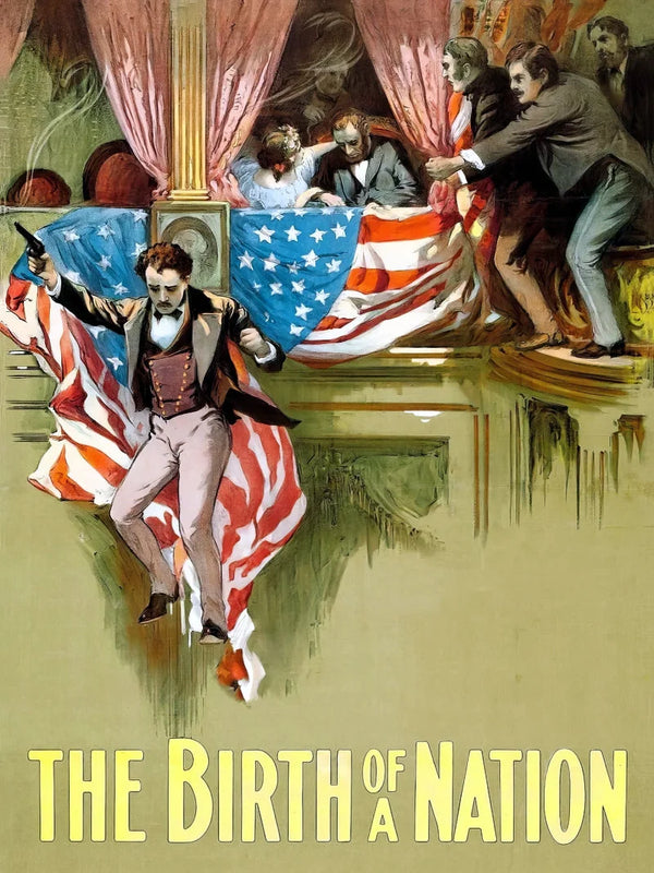 The Birth of a Nation Movie Poster - Classic Film Art Print Movie Poster | Film Wall Art Print