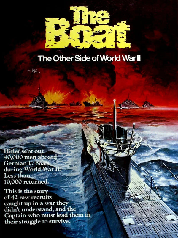 The Boat Movie Poster - Classic Maritime Thriller Film Art Movie Poster | Film Wall Art Print