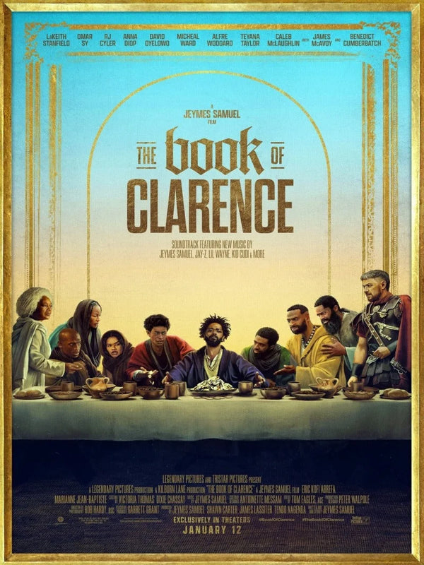 The Book of Clarence Movie Poster - Official Artwork Movie Poster | Film Wall Art Print