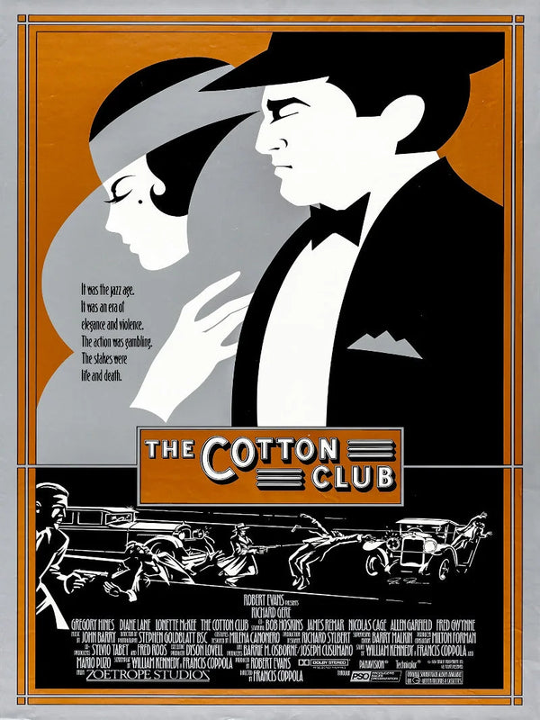 The Cotton Club Movie Poster - 1984 Francis Ford Coppola Film Movie Poster | Film Wall Art Print