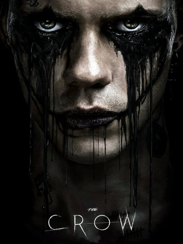 The Crow Movie Poster - Iconic Gothic Horror Film Art Movie Poster | Film Wall Art Print