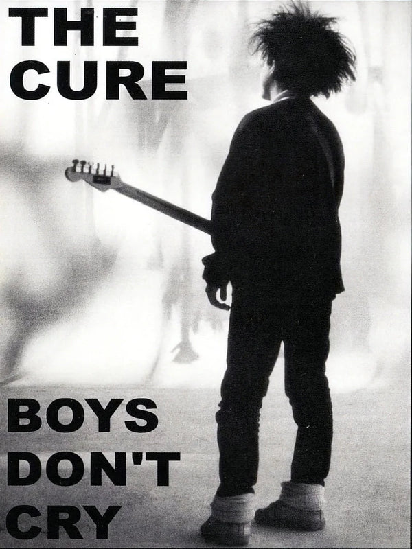 The Cure Boys Don't Cry Movie Poster - Alternative Rock Film Art Movie Poster | Film Wall Art Print