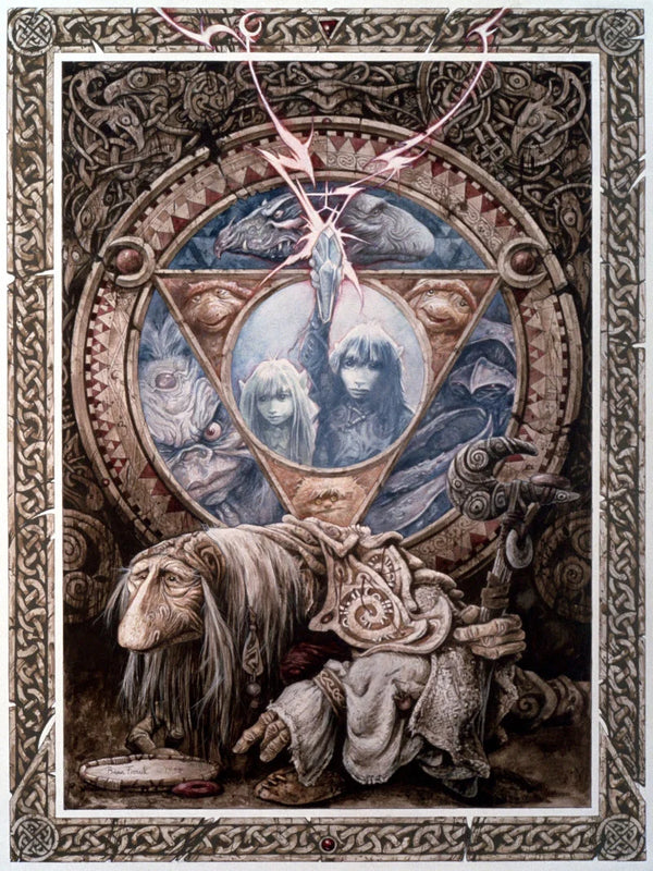 The Dark Crystal Movie Poster - Jim Henson Fantasy Film Movie Poster | Film Wall Art Print