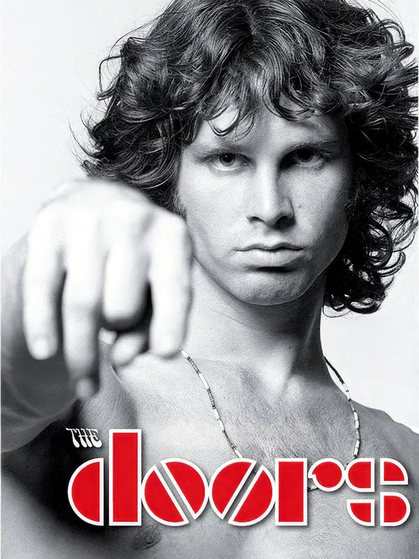 The Doors Jim Morrison Movie Poster - Iconic Rock Legend Art Movie Poster | Film Wall Art Print