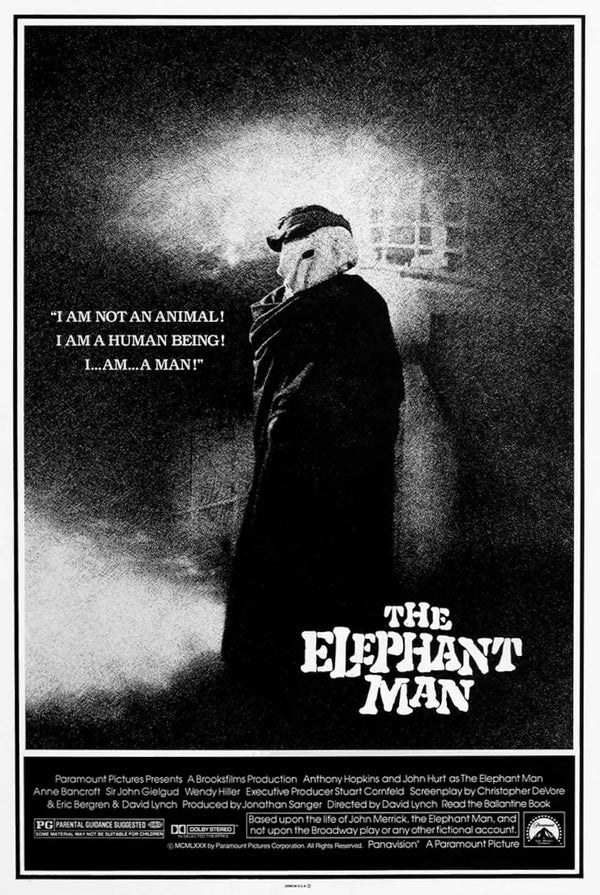 The Elephant Man Movie Poster - Classic Drama Film Art Movie Poster | Film Wall Art Print