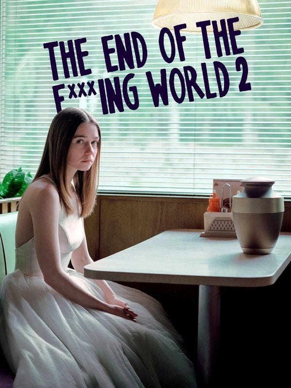 The End of the F***ing World Movie Poster - Dark Comedy Drama Movie Poster | Film Wall Art Print