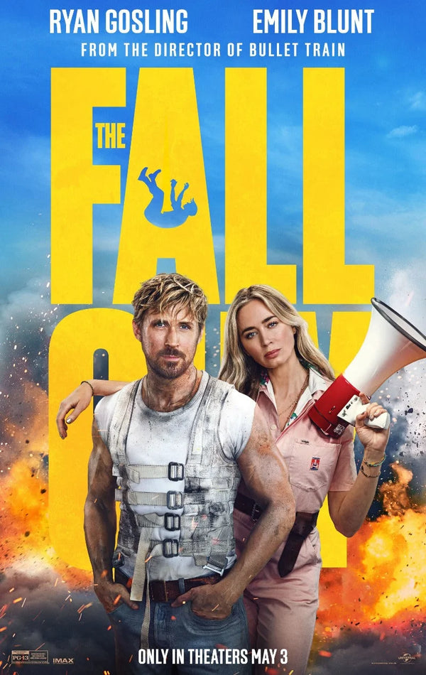 The Fall Guy Movie Poster - Action Comedy Film Artwork Movie Poster | Film Wall Art Print