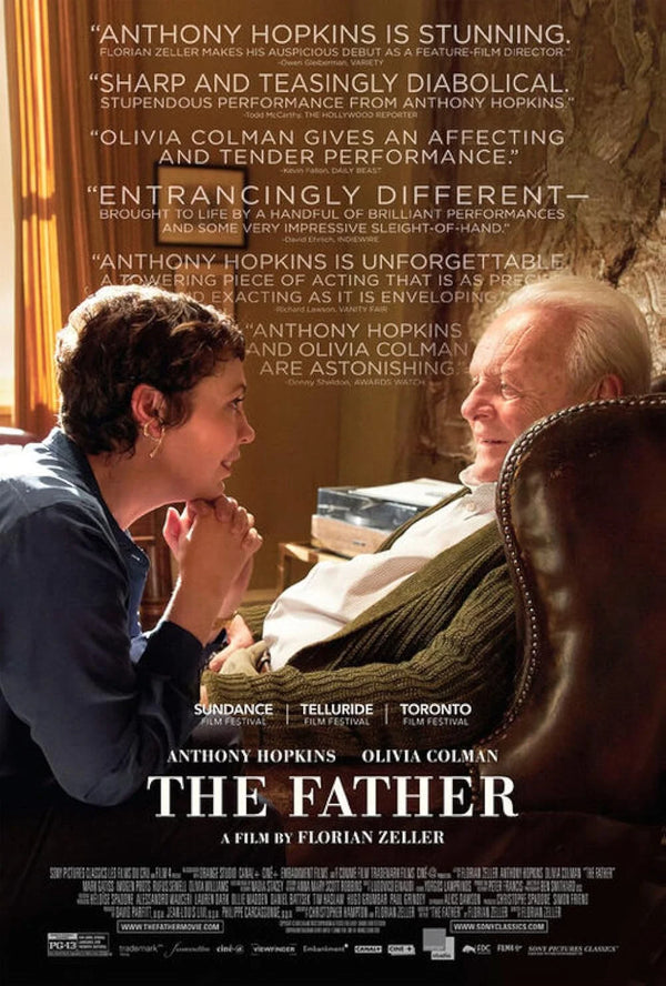 The Father Movie Poster - Anthony Hopkins Drama Film Art Movie Poster | Film Wall Art Print